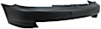 Front, Upper Primed Bumper Cover, Base Model, 4 Cyl., 1.5L Engine, Sedan, Without Spoiler Holes