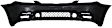 Front Primed Bumper Cover, Base Model Without Spoiler Holes