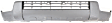 Front, Lower Bumper Cover, Primed, CAPA CERTIFIED