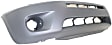 Front Primed Bumper Cover, With Wheel Opening Flare Type, CAPA CERTIFIED
