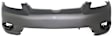 Front Primed Bumper Cover, With Fog Light Holes, For Base Model