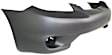 Front Primed Bumper Cover, With Fog Light Holes, For Base Model