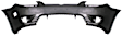 Front Primed Bumper Cover, With Fog Light Holes, For Base Model