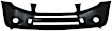 Front Primed Bumper Cover, For Base & Limited Model, Without Wheel Opening Flares, CAPA Certified