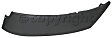 Front, Passenger Side Bumper End, Primed Plastic