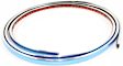 Front, Driver or Passenger Side Bumper Trim, Chrome