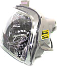 Passenger Side Halogen Headlight, With bulb(s), OE Replacement, Standard Cab Pickup (Regular Cab)/Extended Cab Pickup (Access Cab), CAPA Certified