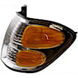 Front, Driver Side Turn Signal Light, With bulb(s), Halogen, Double Cab, with Production Date Up to August 2004 CAPA CERTIFIED