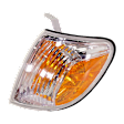 Front, Driver Side Turn Signal Light, With bulb(s), Standard Cab Pickup (Regular Cab)/Extended Cab Pickup (Access Cab), with Production Date From August 2004, CAPA Certified
