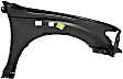 Front, Driver Side Fender, Without Molding Holes, CAPA CERTIFIED