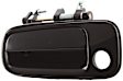 Front, Driver Side Smooth Black Exterior Door Handle, With Key Hole
