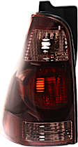 Driver Side Tail Light, without Bulb, Halogen, Clear and Red Lens, CAPA CERTIFIED