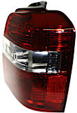 Passenger Side Halogen Tail Light, Without Bulb(s), Except Hybrid Model, CAPA Certified