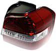 Passenger Side Halogen Tail Light, Without Bulb(s), Except Hybrid Model, CAPA Certified
