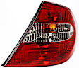Passenger Side Halogen Tail Light, Without bulb(s), OE Replacement, CAPA Certified