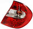 Passenger Side Halogen Tail Light, Without bulb(s), OE Replacement, CAPA Certified