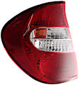 Driver Side Halogen Tail Light, Without bulb(s), OE Replacement, CAPA Certified