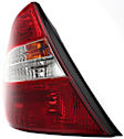 Driver Side Halogen Tail Light, Without bulb(s), OE Replacement, CAPA Certified