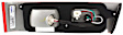 Driver Side, Inner Halogen Tail Light, With bulb(s), OE Replacement, CAPA Certified