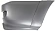 Rear, Passenger Side Bumper End, Primed Plastic CAPA Certified