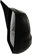 Passenger Side Mirror, Power Adjust, Non-Heated, Manual Folding, Paintable, No Signal Light, No Memory, No Puddle Light, No Auto-Dim, No Blind Spot Feature