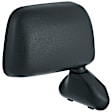 Passenger Side, Corner Mount Mirror, Manual Adjust, Non-Heated, Manual Folding, Textured Black, No Signal Light, No Memory, No Puddle Light, No Auto-Dim