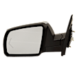 Driver Side Mirror, Non-Towing, Power Adjust, Power Folding, Heated, Chrome, In-glass Signal Light, No Memory, With Puddle Light, No Auto-Dimming, No Blind Spot Feature, Limited Model