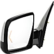 Driver Side Mirror, Power Adjust, Heated, Power Folding, Chrome, In-glass Signal Light, With Memory, With Puddle Light, No Auto-Dim, No Blind Spot Feature