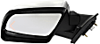 Driver Side Mirror, Power Adjust, Heated, Power Folding, Chrome, In-glass Signal Light, With Memory, With Puddle Light, No Auto-Dim, No Blind Spot Feature