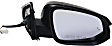 2015 Toyota RAV4 LE 4 Cyl 2.5L - Passenger Side Mirror, North America Built Vehicle, Production Date Up To November 2014, Power Adjust, Heated, Paintable, Manual Folding, In-housing Signal Light, With Blind Spot Detection in Glass, No Memory, No Puddle Light, No Auto