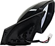 2015 Toyota RAV4 LE 4 Cyl 2.5L - Passenger Side Mirror, North America Built Vehicle, Production Date Up To November 2014, Power Adjust, Heated, Paintable, Manual Folding, In-housing Signal Light, With Blind Spot Detection in Glass, No Memory, No Puddle Light, No Auto