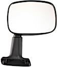 Passenger Side Mirror, Manual Adjust, Non-Heated, Manual Folding, Textured Black, No Signal Light, No Memory, No Puddle Light, No Auto-Dimming, No Blind Spot Feature