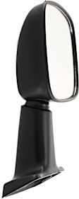 Passenger Side Mirror, Manual Adjust, Non-Heated, Manual Folding, Textured Black, No Signal Light, No Memory, No Puddle Light, No Auto-Dimming, No Blind Spot Feature
