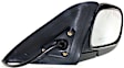 Sedan Passenger Side Mirror, Power Adjust, Non-Heated, Manual Folding, Textured Black, No Signal Light, No Memory, No Puddle Light, No Auto-Dimming, No Blind Spot Feature