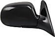 Sedan Passenger Side Mirror, Manual Adjust, Non-Heated, Manual Folding, Textured Black, No Signal Light, No Memory, No Puddle Light, No Auto-Dim, No Blind Spot Feature