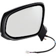 Driver Side Mirror, Power Adjust, Manual Folding, Non-Heated, Textured Black, No Signal Light, No Memory, No Puddle Light, No Auto-Dimming, No Blind Spot Feature, 4 Cyl., 2.5L Engine