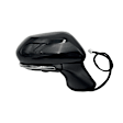 Passenger Side Mirror, Power Adjust, Power Folding, Heated, Paintable, In-housing Signal Light, No Memory, No Puddle Light, No Auto-Dimming, With Blind Spot Light in Housing