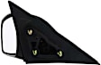 Driver Side Mirror, Power, Non-Folding, Heated, Paintable, No Signal Light, No Memory, No Puddle Light, No Auto-Dimming, No Blind Spot Feature, USA Built Vehicle