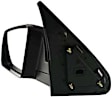 Driver Side Mirror, Manual Adjust, Non-Heated, Manual Folding, Textured Black, No Signal Light, No Memory, No Puddle Light, No Auto-Dim, No Blind Spot Feature