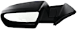 Driver Side Mirror, Manual Adjust, Non-Heated, Manual Folding, Textured Black, No Signal Light, No Memory, No Puddle Light, No Auto-Dim, No Blind Spot Feature