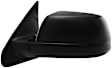 Driver Side Mirror, Manual Adjust, Non-Heated, Manual Folding, Textured Black, No Signal Light, No Memory, No Puddle Light, No Auto-Dim, No Blind Spot Feature