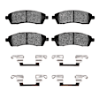 2214-0757-01 Rear Semi-metallic Brake Pad Set