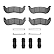 2214-0932-01 Rear Semi-metallic Brake Pad Set