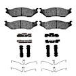 2214-1066-01 Semi-metallic Brake Pad Set