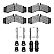 2214-1136-02 Semi-metallic Brake Pad Set