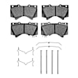 2214-1303-01 Front Semi-metallic Brake Pad Set