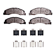 2214-1328-01 Front Semi-metallic Brake Pad Set