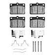 2551-0101-02 Front OE Replacement Brake Pad Set