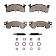 1983 GMC C2500 - Front OE Replacement Brake Pad Set, 6.2L 8Cyl, 13 in. Rear Drums; 4-5/8 in. Tall Drums; 5-1/4 in. Tall Drums; 6-1/2 in. Tall Drums