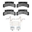 2551-0224-01 Front Semi-metallic Brake Pad Set